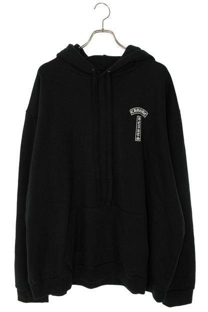 Chrome Hearts SWTSHRT PLVR Logo Print Hoodie Black Size XXL