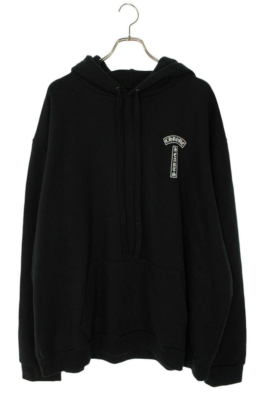 Chrome Hearts SWTSHRT PLVR Logo Print Hoodie Black Size XXL