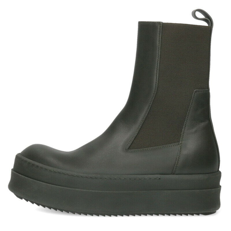 Rick Owens MEGA BUMPER BEATLE BOOTS Green Size 43