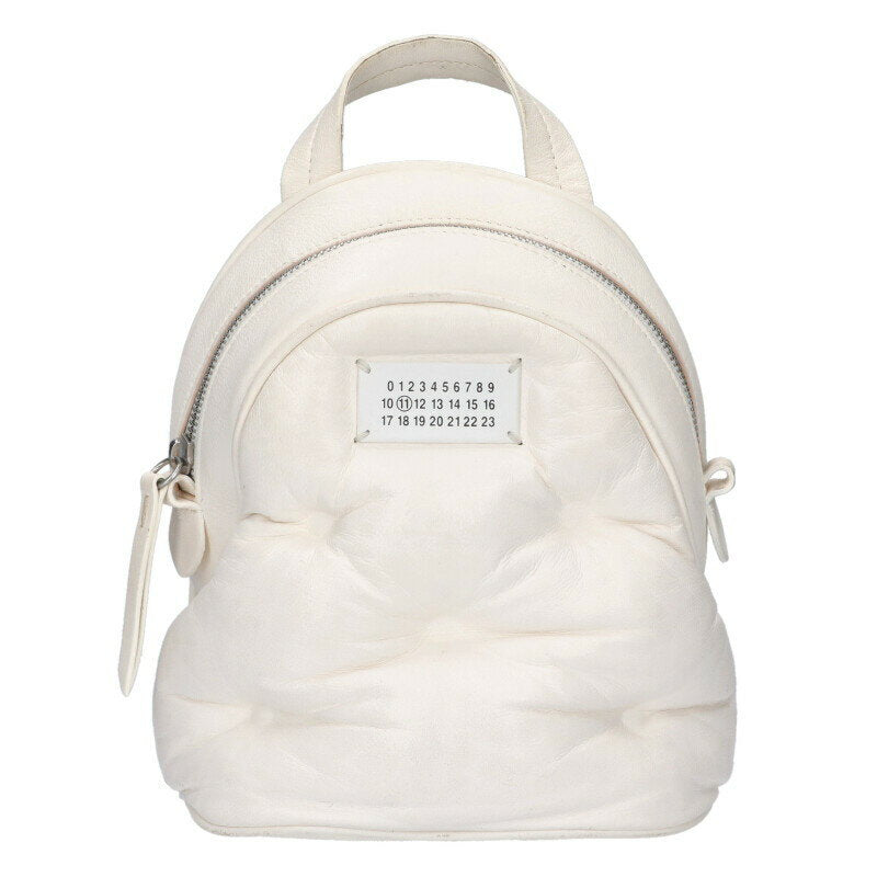 Maison Margiela glam slam backpack White
