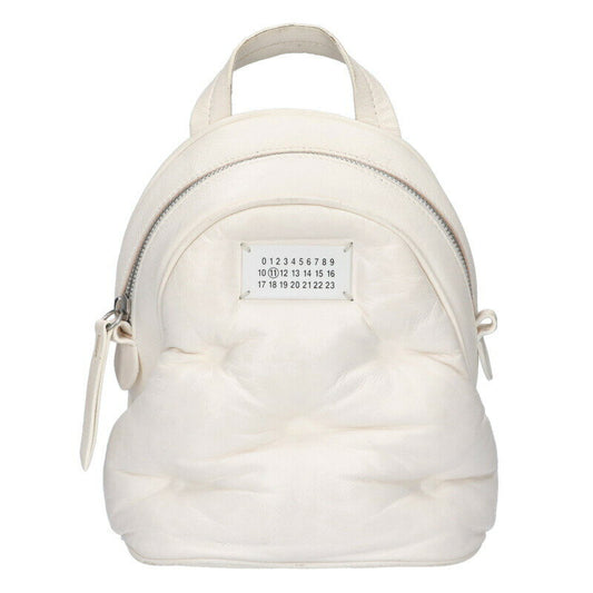 Maison Margiela glam slam backpack White