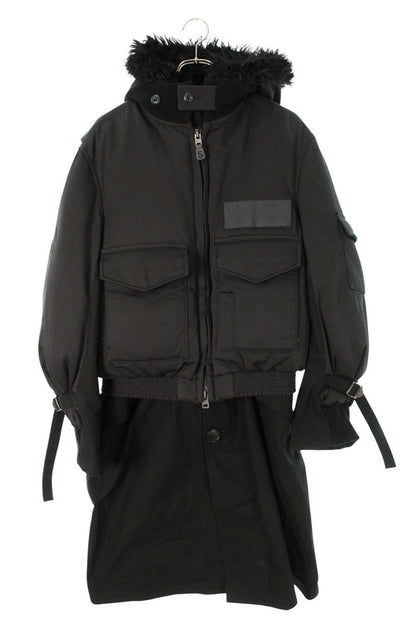Sacai x SPIEWAK 24AW Coat Black Size M