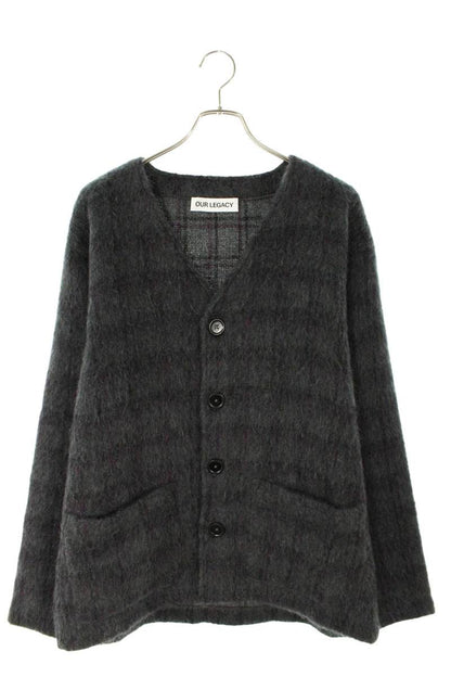 Our Legacy Wool Cardigan Gray Size L