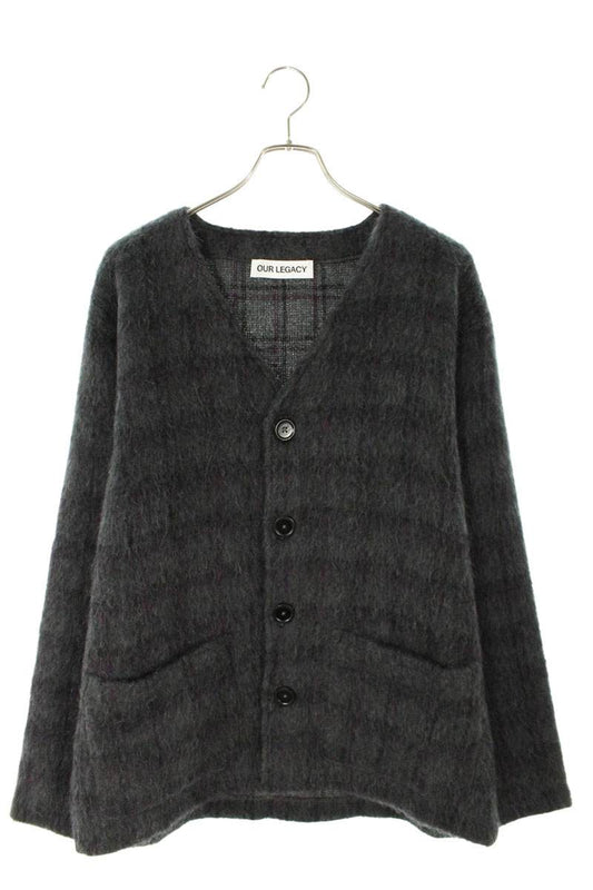 Our Legacy Wool Cardigan Gray Size L