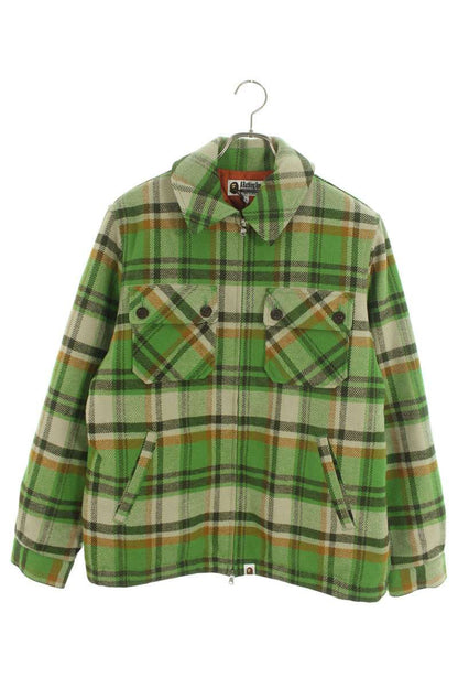 Bape Zip Up Jacket Green Size M