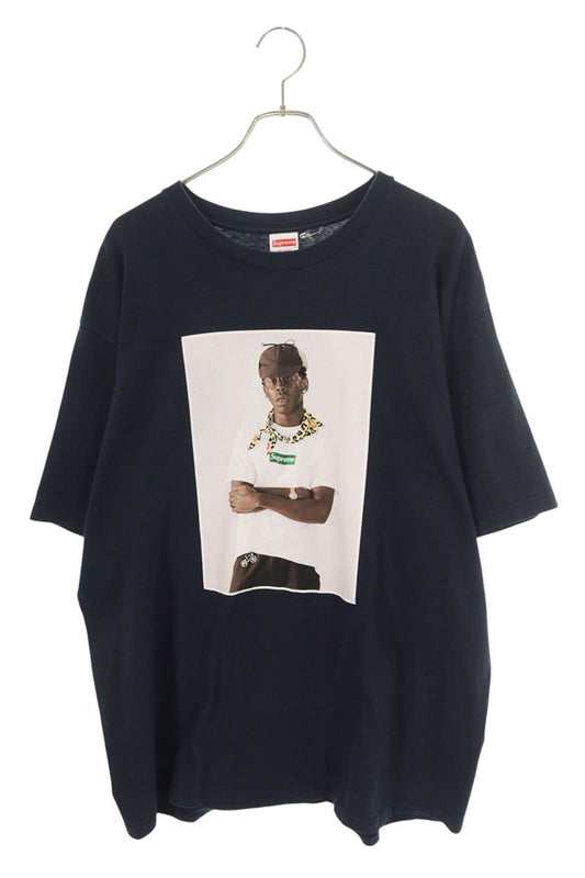 Supreme Tyler The Creator Tee Print T-Shirt Blue Size XL