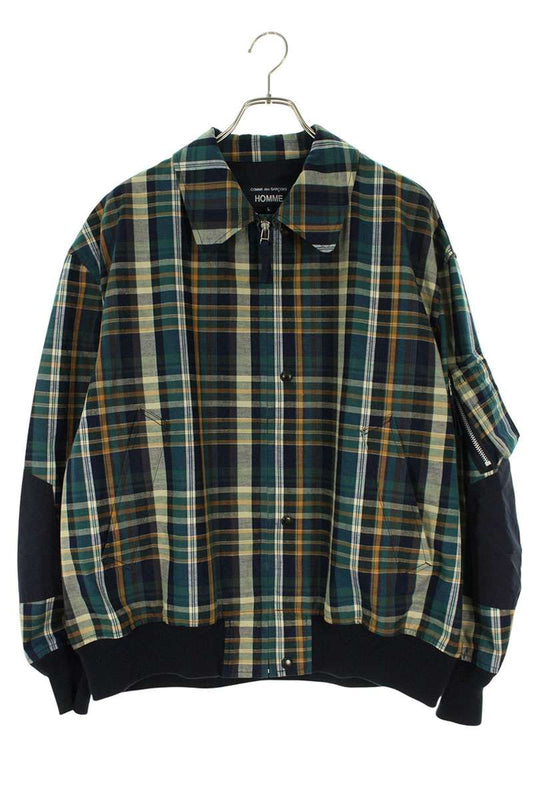 Comme des Garcons 25SS AD2024 Cotton Blouson Green Size L
