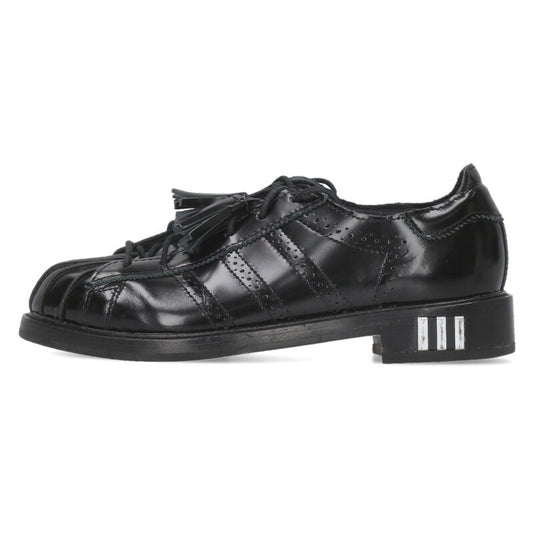 CLOT x Adidas Super Star Leather Shoes Black Size 24cm
