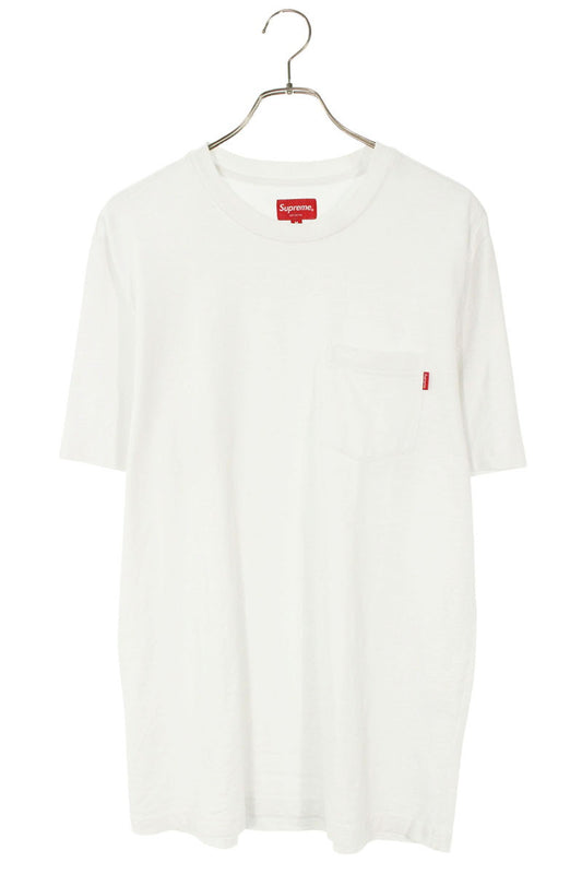 SUPREME Pocket T-Shirt White Size M