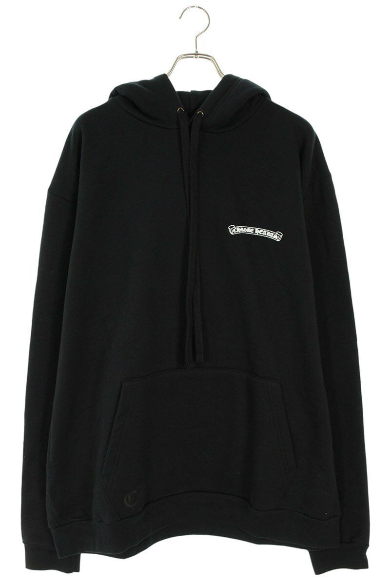 Chrome Hearts SWTSHRT PLVR LTD Logo Pullover Hoodie Black x Red Size XL