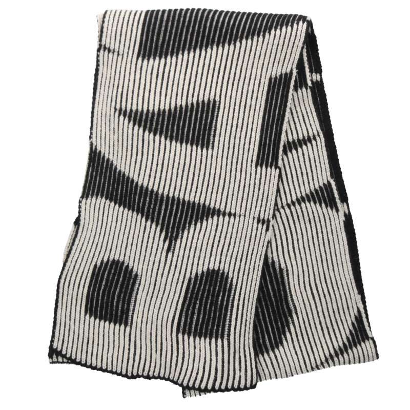 Balenciaga Logo Scarf Black