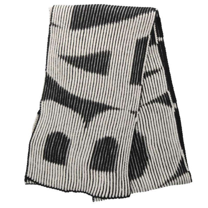 Balenciaga Logo Scarf Black