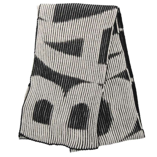Balenciaga Logo Scarf Black