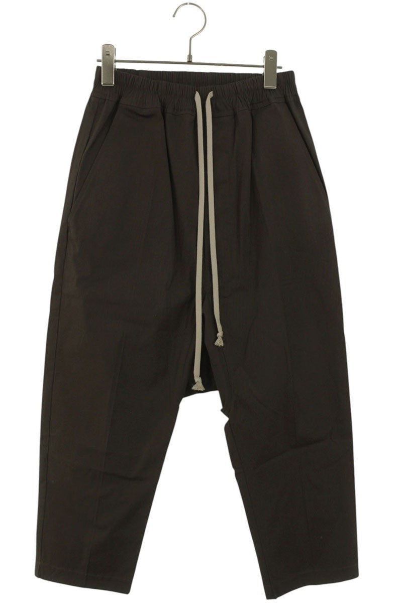 Rick Owens 25AW DRAWSTRING CROPPED TE Long Pants Brown Size 44