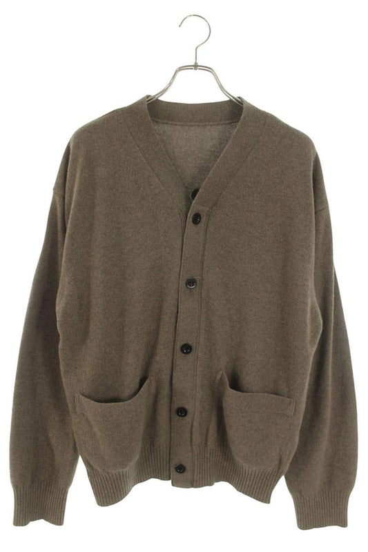 Sacai MADSAKI V V-Neck Cardigan Brown Size M