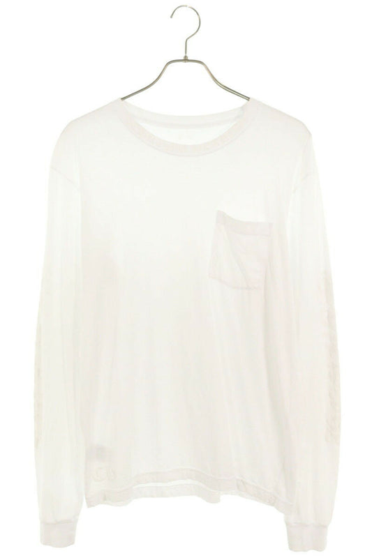Chrome Hearts Neck Logo L/S Tee White Size L