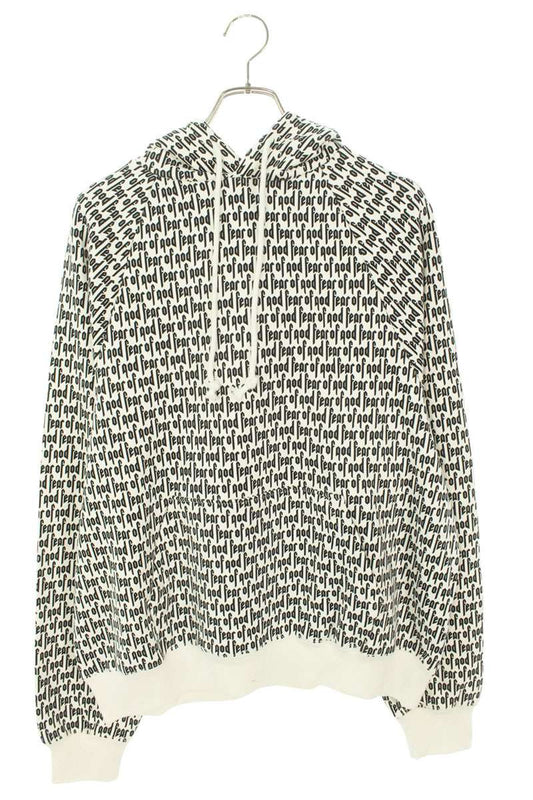 Vintage Fear of God Tops - FEAR OF GOD COLLECTION TWO Print Pullover Hoodie Size S - Authentic Archive