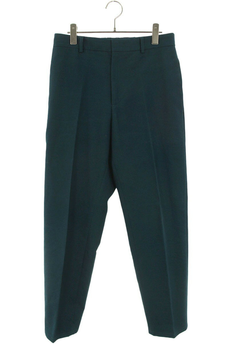 Jil Sander Cotton Long Pants Green Size 44