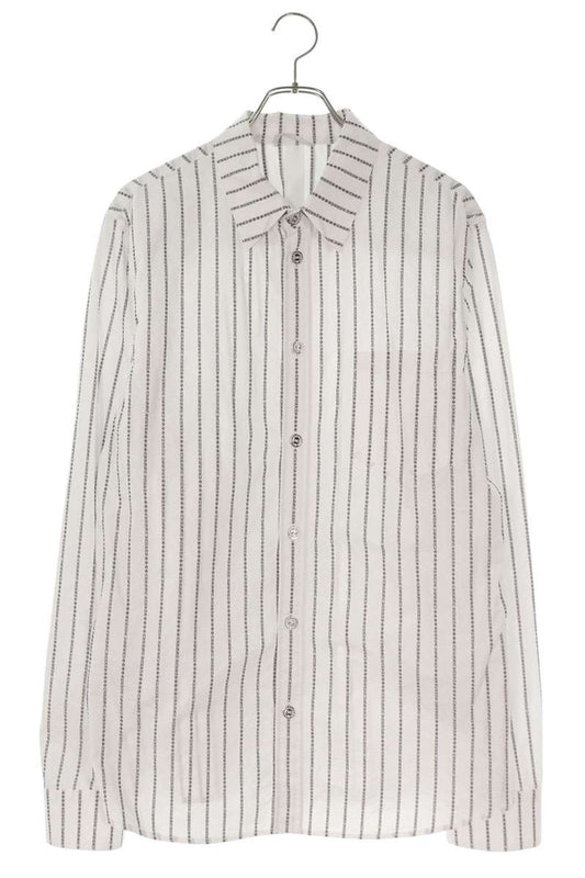 Vintage Chrome hearts Tops - Chrome Hearts Striped Long Sleeve Shirt Size XL - Authentic Archive