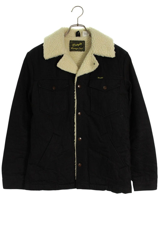 WACKO MARIA Wrangler Boa Denim Jacket Black Size M