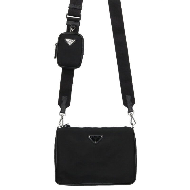 Prada Shoulder Bag Black One Size
