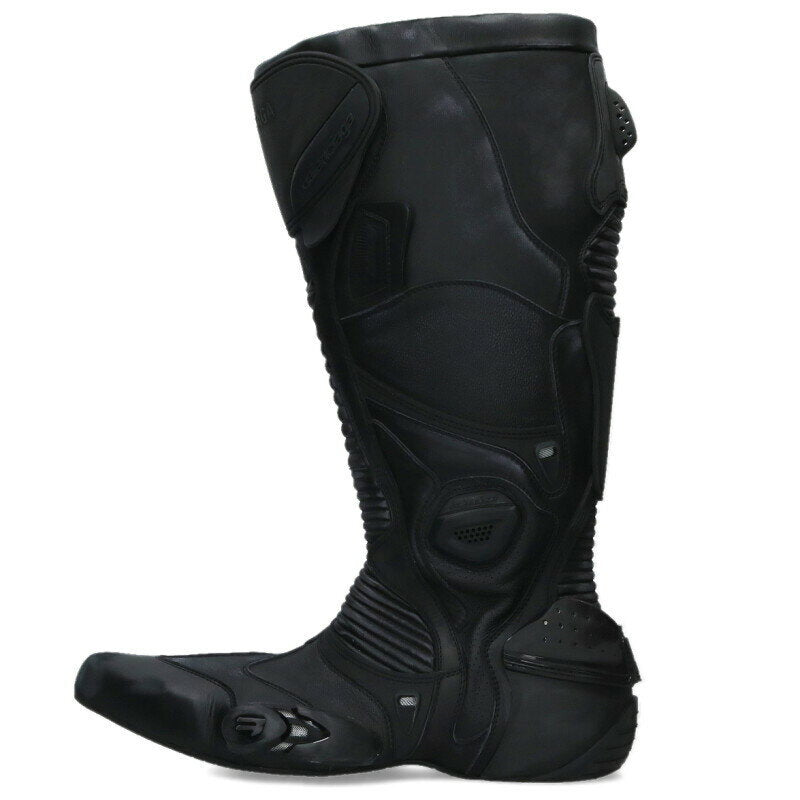 BALENCIAGA Biker Boots Black Size 7.5