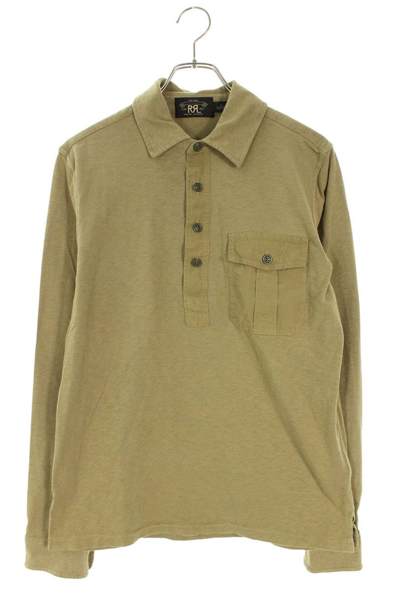 RRL RALPH LAUREN Work Long Sleeve Shirt Green Size S