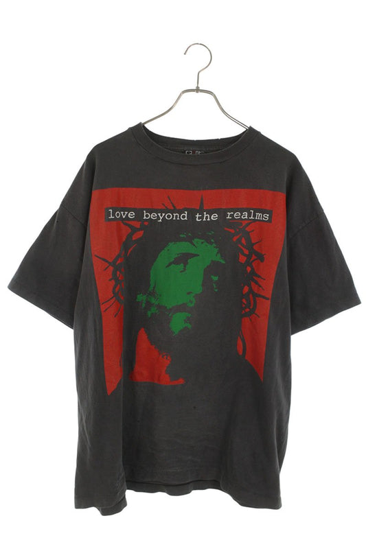 Saint Michael Vintage LOVE BEYOND T-Shirt Gray Size XL