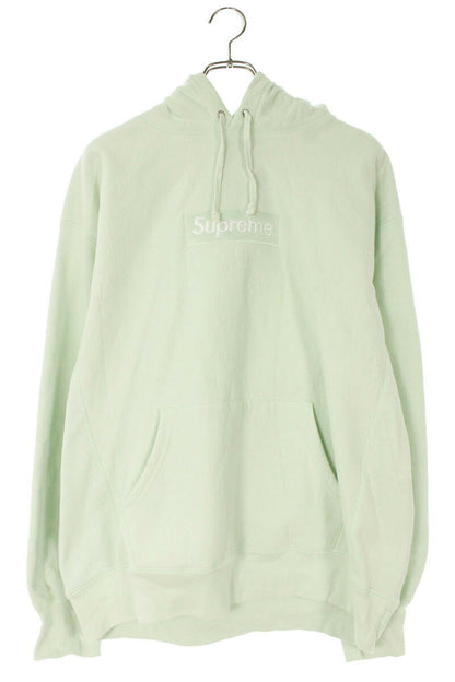 Supreme 23AW Box Logo Hooded Sweatshirt Green Size L