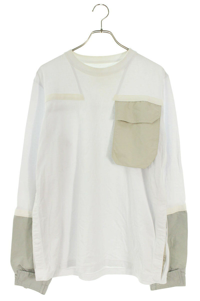 Sacai Long Sleeve T-Shirt White Size L
