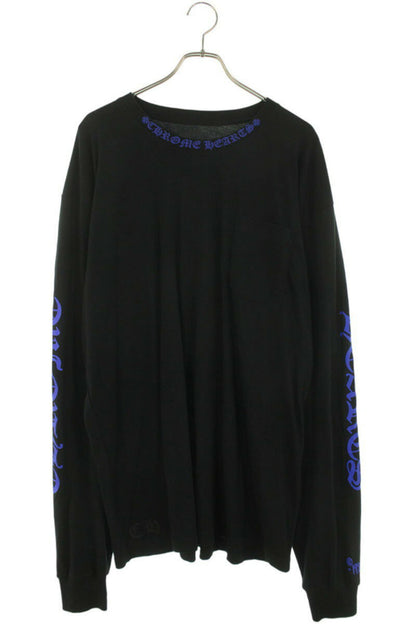 Chrome Hearts Online Exclusive Long Sleeve Tee Black/Blue Size XXL