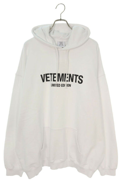 Vetements 24AW Logo Hoodie White Size M