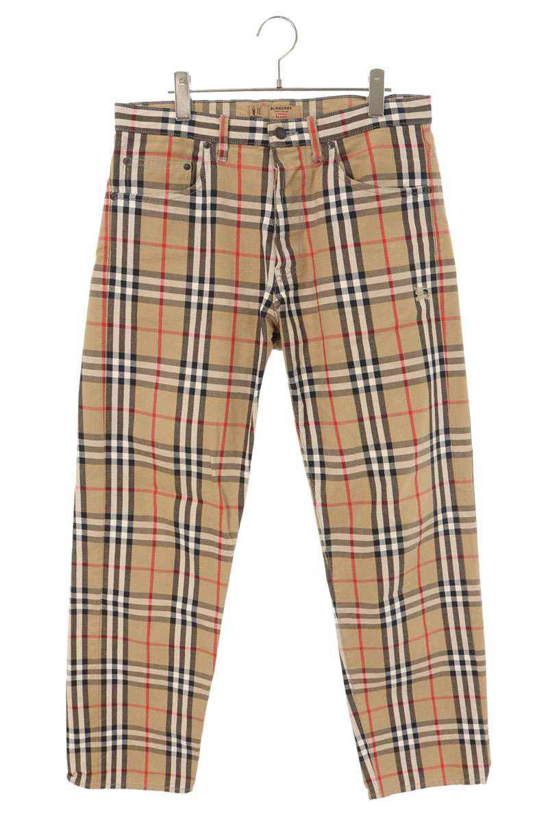 Supreme x Burberry 22SS Burberry Regular Jean Beige Size 30