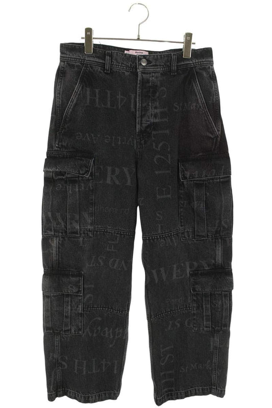 Supreme x MARTIN ROSE 24AW Denim Cargo Pant Pants Black Size 30