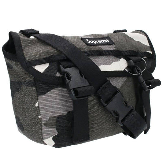 Supreme 25SS Camo Shoulder Bag Black x White One Size