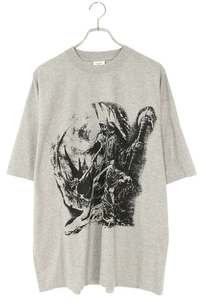 Vetements 25AW Print T-Shirt Gray Size XS