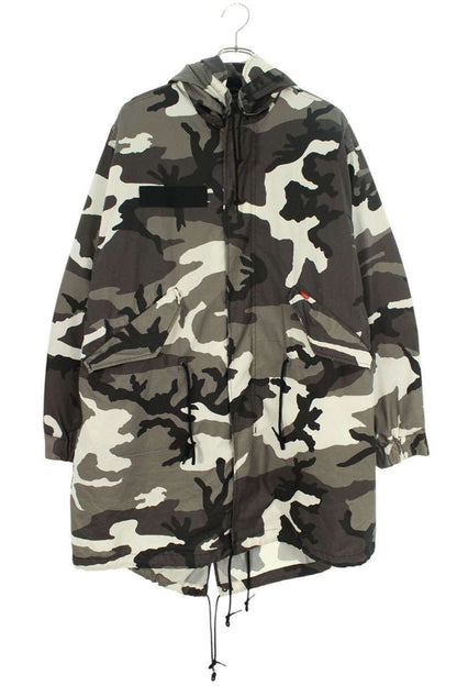 Supreme 24SS Futura Fishtail Parka Coat Gray Size S