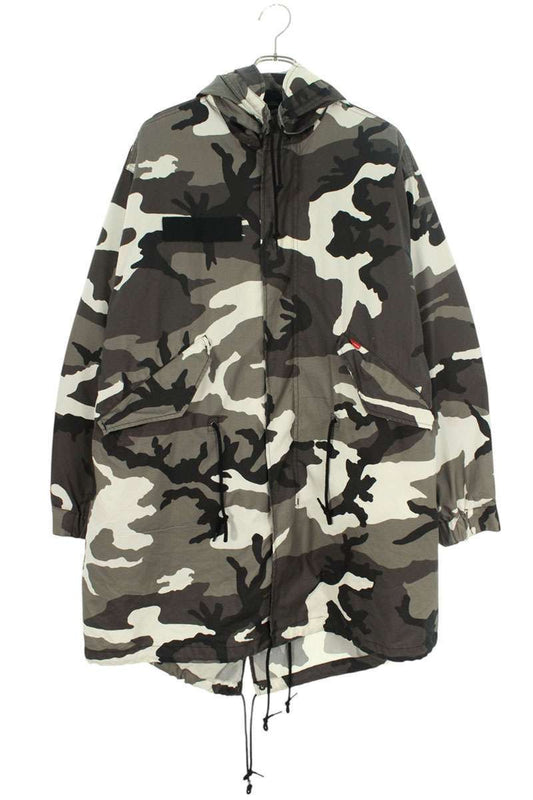 Supreme 24SS Futura Fishtail Parka Coat Gray Size S