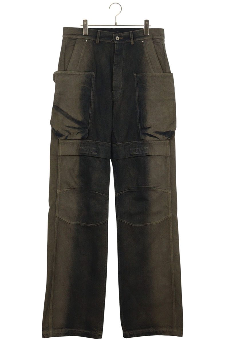 Rick Owens 25AW Cargo Long Pants Brown Size 31