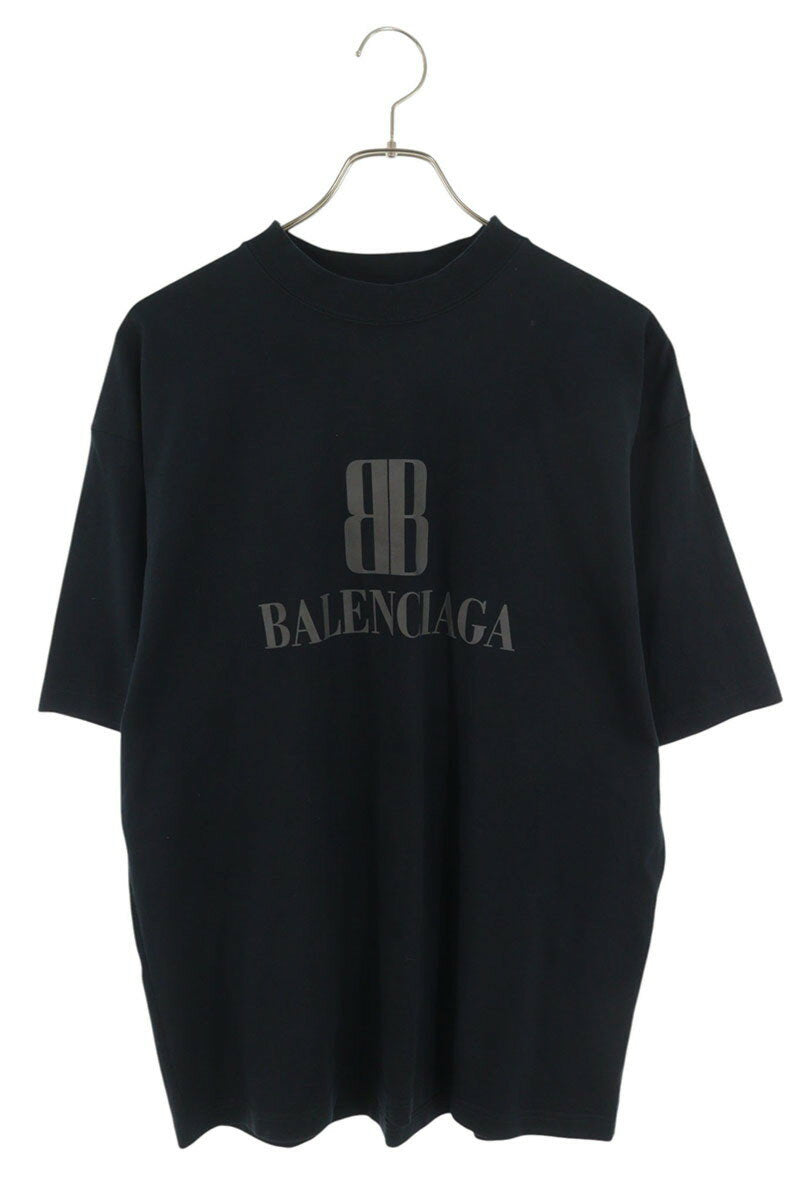 Balenciaga BB Logo T-Shirt Black Size XS