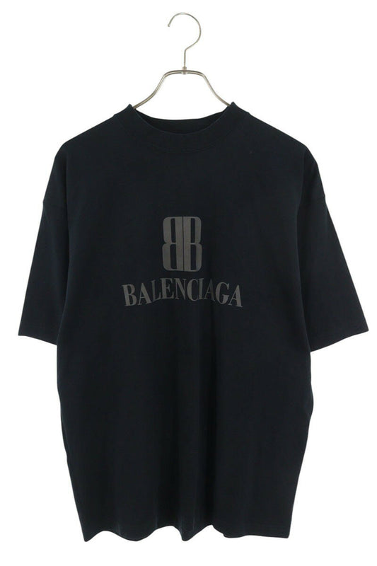 Balenciaga BB Logo T-Shirt Black Size XS