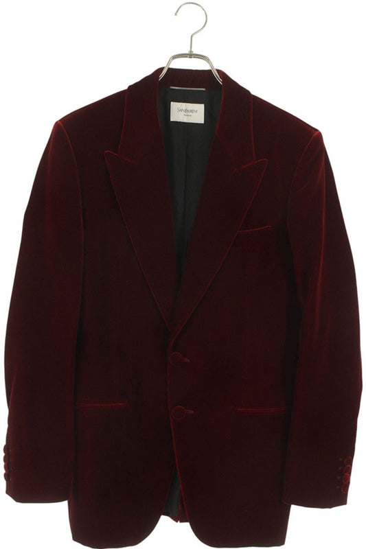 Saint Laurent Paris Tailored Jacket Red Size XS