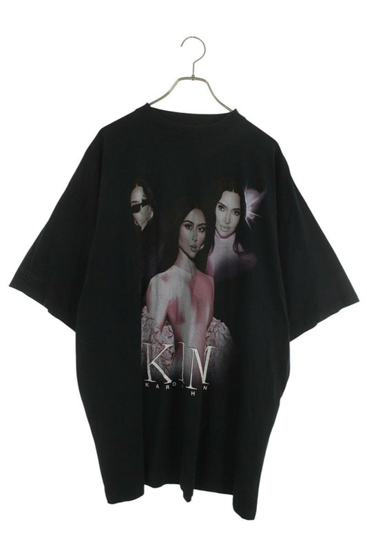 Balenciaga 25SS Kim K Oversized T-Shirt Black Size 5