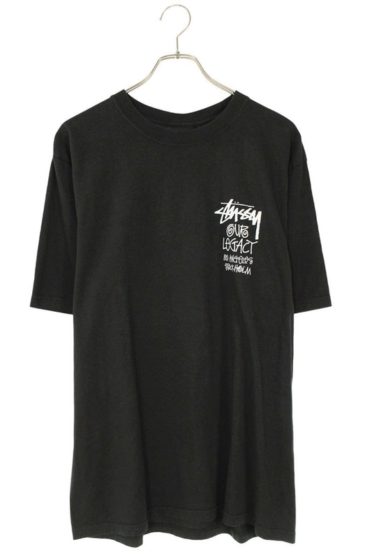 Our Legacy x Stussy OUR LEGACY WORK SHOP SURFMAN TEE Print T-Shirt Black Size M
