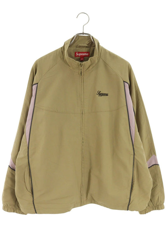 Supreme 25AW Contrast Piping Track Jacket Green Size L