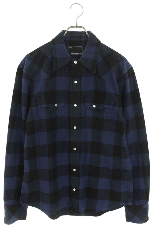 n(n) by NUMBER (N)INE Long Sleeve Shirt Multi Size XL