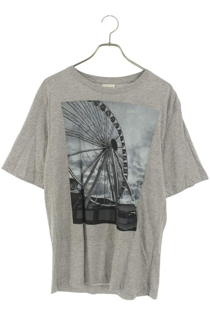 Dries Van Noten Print T-Shirt Gray Size M