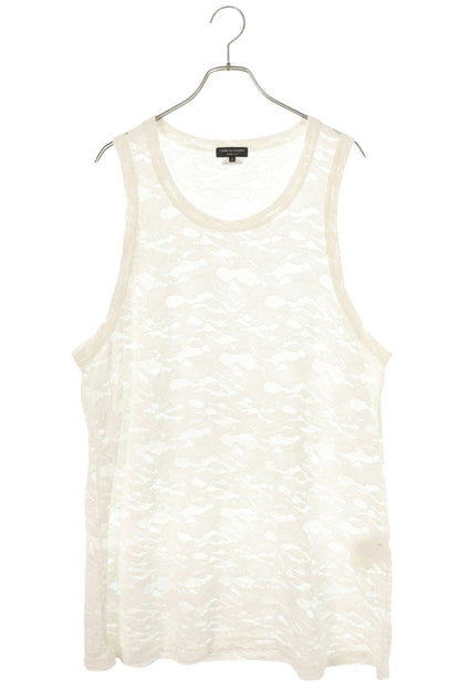 Comme des Garcons AD2024 Sleeveless Tank Top White Size XL