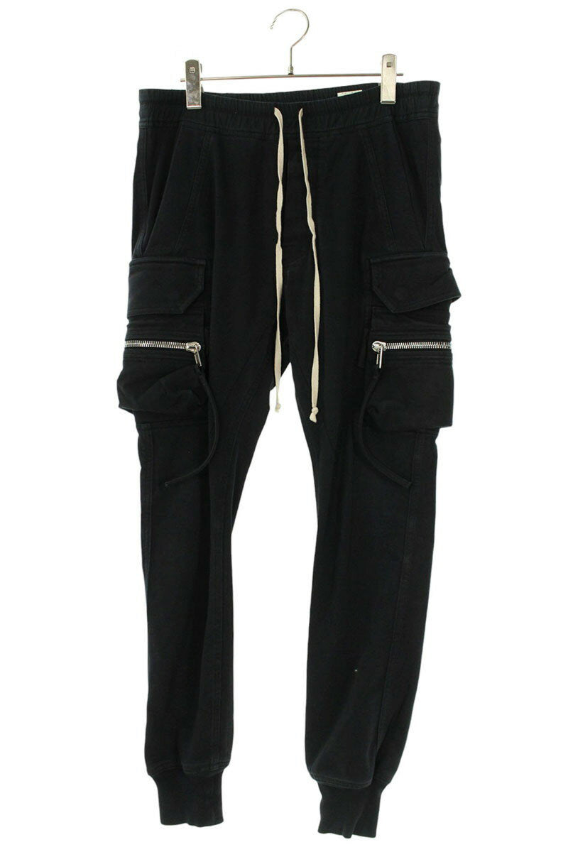 Rick Owens 18AW Cargo Jog Long Pants Black Size 34