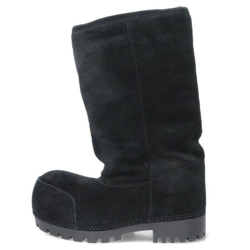 BALENCIAGA ALASKA Shearling Mouton Big Boots Size 8.5